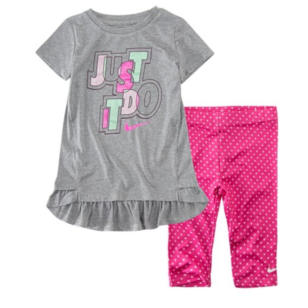 NIKE TODDLER GIRLS “JUST DO IT” TUNIC & LEGGINGS